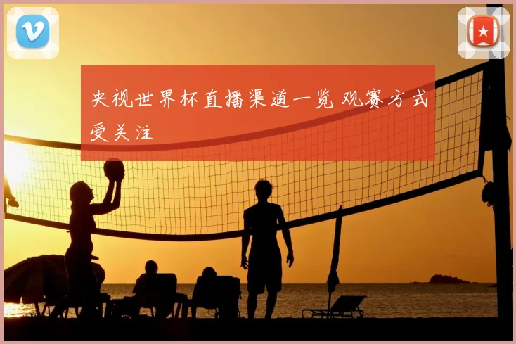 央视世界杯直播渠道一览 观赛方式受关注